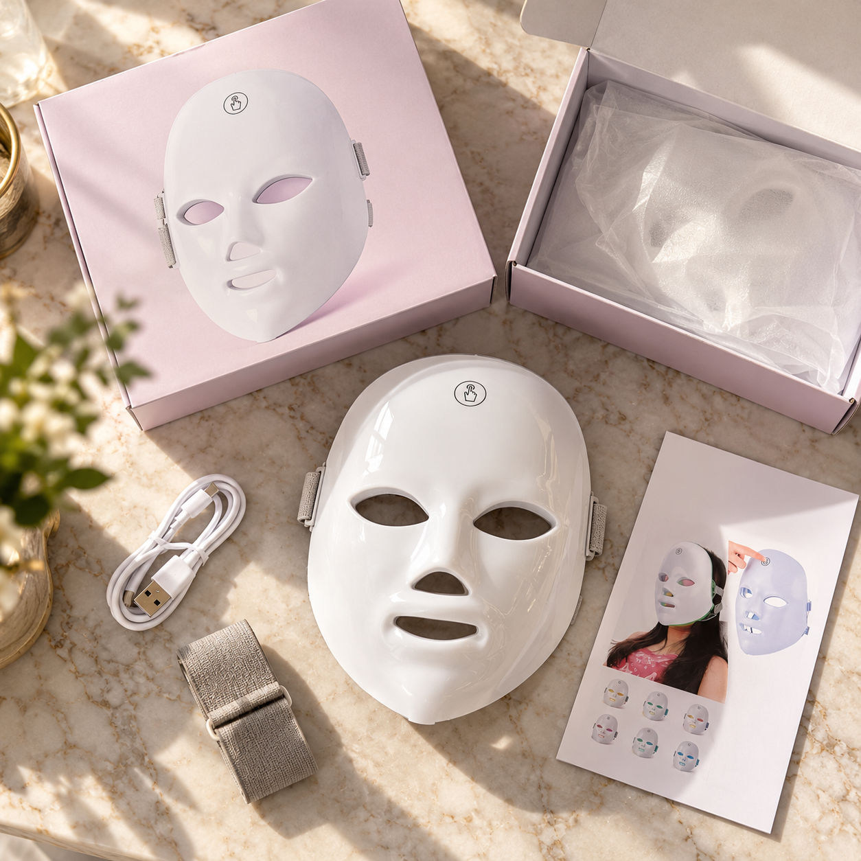 Máscara LED Facial Lúmera